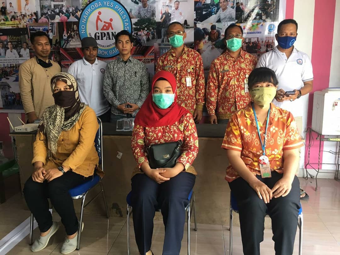 PERTEMUAN KOORDINASI RSJ MUTIARA SUKMA DENGAN PENGGIAT ANTI NARKOBA GPAN